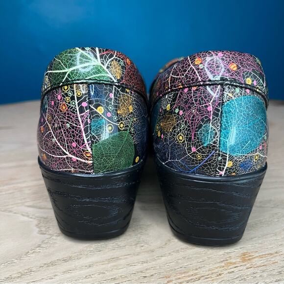 NWOT Klogs Portland Woodland Patent Leather Clog Slip Resistant Shoe Women’s 9 - Picture 3 of 10